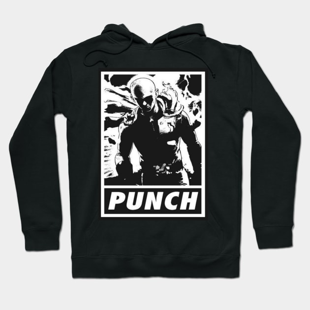 One-Punch Man Hoodie by Yurii